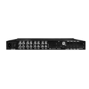 Wholesale 16 Port AHD CVI TVI CVBS Video To Fiber Converter HD 1080P CCTV Monitoring AC220V from china suppliers