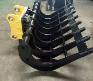 Wholesale Komatsu Pc210 Excavator Brish Rake With Thumbscrew Mini Excavator Attachments from china suppliers