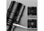 USB Rechargeable Pocket Adjustable Focus Zoomable Flashlight