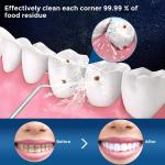 Cordless Water Flosser 300 Ml Removable Tank With IPX7 Waterproof