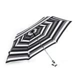 6 Ribs Picnic Equipment Mini Three Folding Umbrella 44 Inch Arc