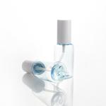 9g 80ml PET Plastic Spray Bottle Full Cover Protective Cap