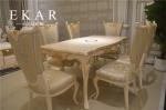 New Design Wholesale Classic 8 Chairs Italian Dining Table
