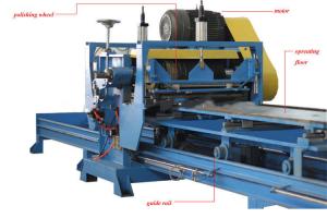 Wholesale SS Square Pipe Metal Polishing Machine Dry Polishing With Polish Paste from china suppliers