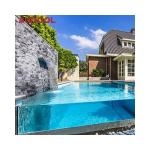 Family Swimming Pool Long 8 Meter Outdoor Massage Spa with Endless Acrylic Glass