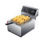 Commercial Kitchen Equipment Chicken Deep Fryer Cooker Machine Stainless Steel