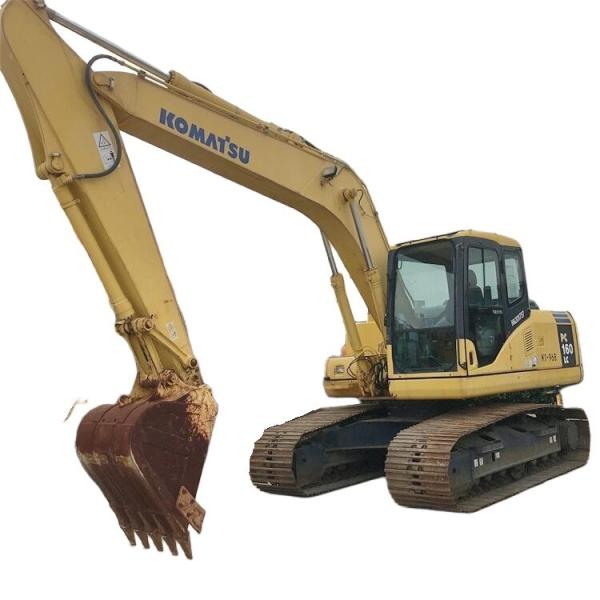 16 Ton Komatsu PC160 Excavator Original Color Good Health Made in Japan Used in
