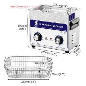 Wholesale 3L Degas Sweep Eyeglasses Ultrasonic Cleaner Digital Timer Jewelry Ultrasonic Cleaner from china suppliers