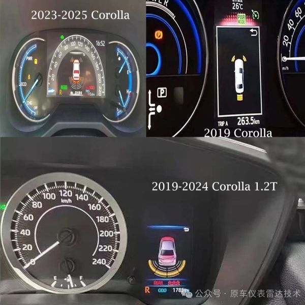 Ultrasonic Reverse Parking Sensor Detection System Wireless Front Rear Radar For Vehicles