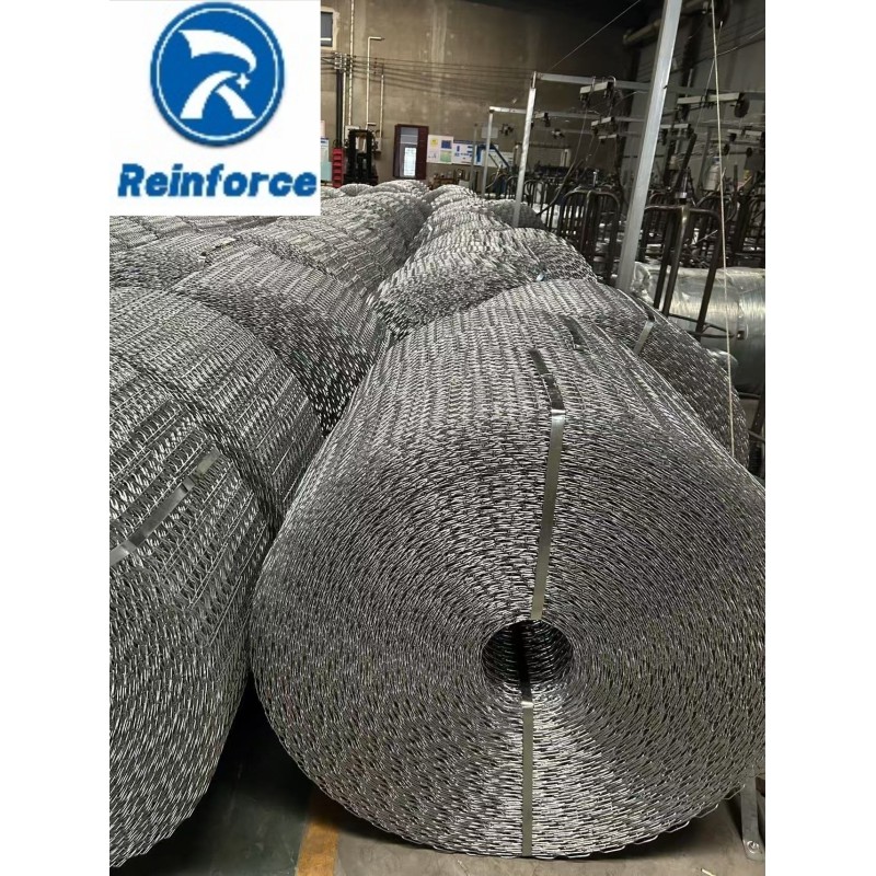 Custom Bending Grid Wave Type Pipeline Reinforcement Mesh Close