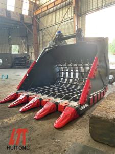 Wholesale Mini Excavator Skeleton Bucket Sand And Gravel Custom Color from china suppliers