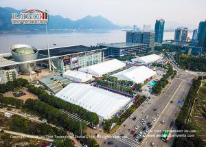 Wholesale 50m Width Aluminum Frame Outdoor Event Tents For Exhibition TUV CFM IFAI from china suppliers