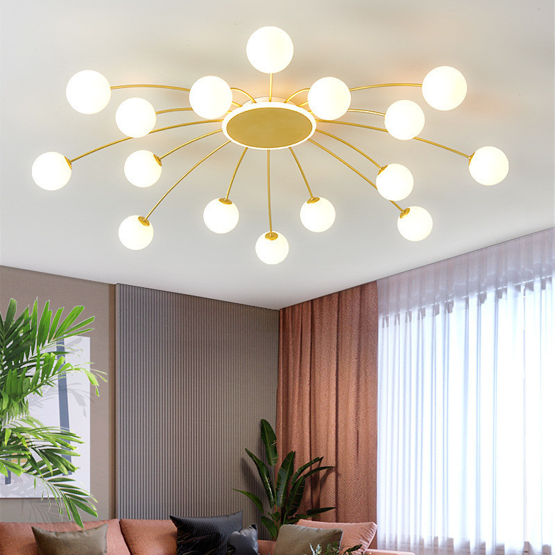 Nordic designer ceiling light simple modern led glass ceiling light（WH-MI-423)