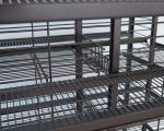 Large Sized Store Display Rack 300kg Loading Capacity For Advertising Goods