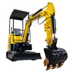 Durable Excavator Digger Compact Mini Excavator 1 Ton 1.2 Ton 1.8 Ton 2 Ton With