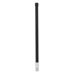 1240-1300MHz 6dBi Omni-directional FRP Antenna Frosted Black 1.2GHz