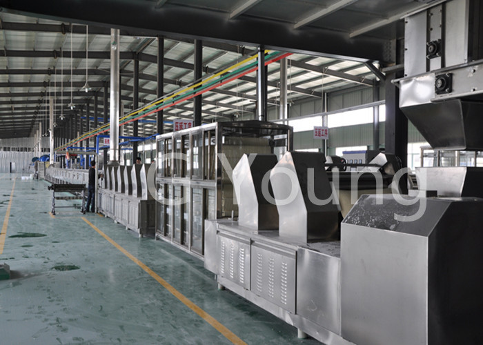 100 000 Cakes Automatic Noodle Making Machine For 510mm Roller Fried Bag