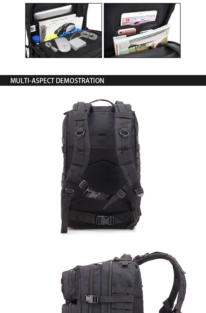 Oxford Molle Bag Sports Backpack For Tracking Perfect for Outdoor Activities