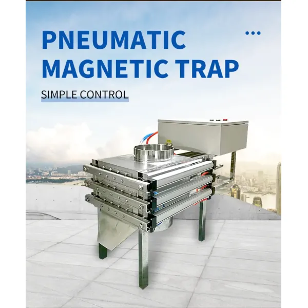 Fully Automatic Powder Iron Separator Machine With Magnetic Trap