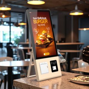 Buy cheap 21.5Inches Screensize Check In Kiosk with Billnote Validate And Accept and from wholesalers