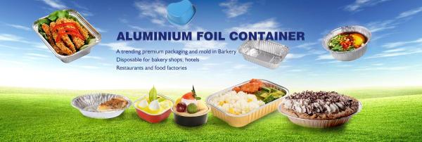 ALUMINUM FOIL CONTAINER, PIE PAN, ALUMINIUM FOIL ROLL, KITCHEN FOIL, FOIL DAIRY