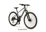 Gray Unisex Road Bike With Alloy Pedal And Forge Stem Stainless Steel Spokes