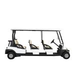 New Energy 6 Seater Golf Car Sightseeing Shuttle Bus For Resort& Park 3.7 KW AC