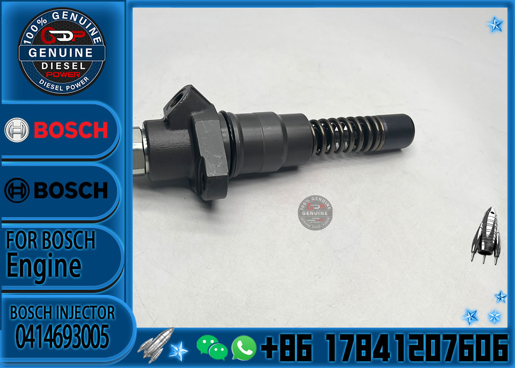 Diesel Engine Fuel Injector Assembly 0414693005 For Cummins Engine Inyector de combustible del motor