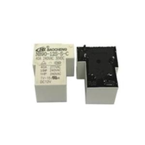 Wholesale SPST AC 110V / 120V Power Relay 50A 0.9W White Sealed 2.5KV NB90-AC120S-S-AW from china suppliers