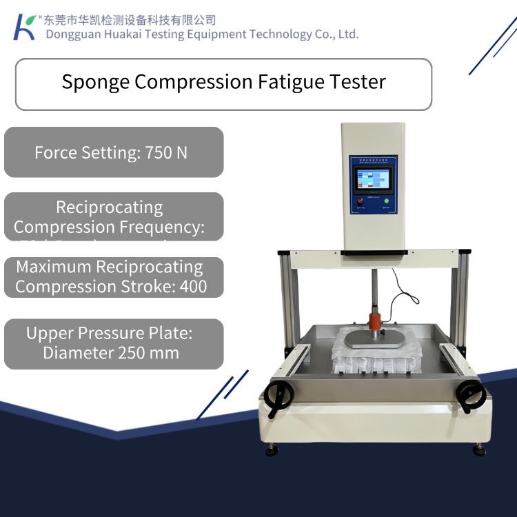 Foam Compression Strength Tester Sponge Compression Strength Test Machine Sponge Compression Hardness Tester