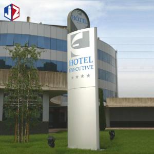 Wholesale Illuminated LED Pylon Sign Boards Low Consumption For Hotel Advertising from china suppliers