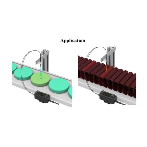 High Speed Optical Color Mark Sensor For Color Detection Identification Different Colors