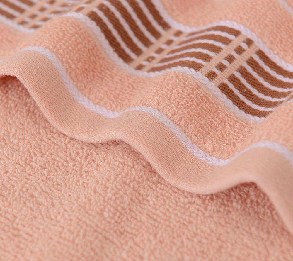 Revolutionize Your Bath Experience with Our 70*140cm Bath Towel in Solid Color Stripes