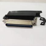 50 Pin Male Centronic Solder Connector with L Shape plastic housing