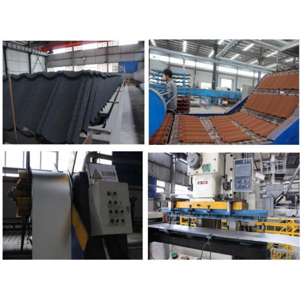 NOT FADE Construction Materials Stone Chips Coated Steel Roofing Shingle