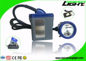 Wholesale 1.67 Watt LED Mining Light 216lum 6.6Ah Rechargeable Li - Ion Battery 1000 Cycles from china suppliers