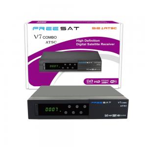 Wholesale Freesat V7 combo New  for USA/Mexico/Canada  ATSC DVB-S2 Digital tv Converter DVB-S2/ATSC Set Top Box from china suppliers