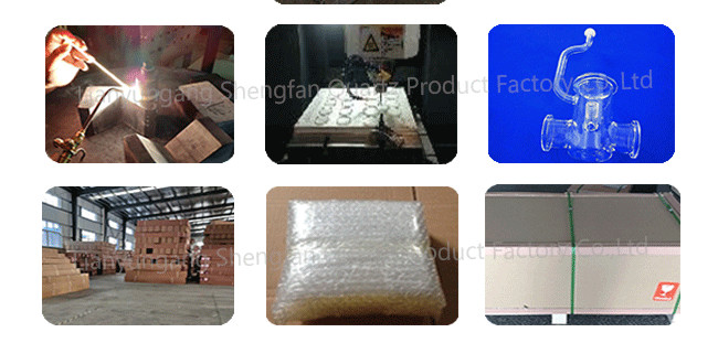 Clear Fused Quartz Tube / Fused Silica Tubing High Temperature Resistant U Shaped Glass Tube