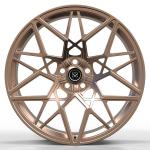19 and 20 Inch Ford Mustang Bronze Forged Wheels