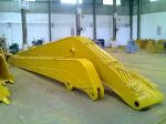 Extended Length Long Reach Excavator Boom Yellow Color for Silt Removal