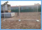 Movable Temporary Welded Mesh Fence Panels Steel Material Anti - Weather
