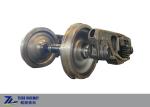 1000mm Rail Gauge Bogie Heavy Load Two Axle Casting Wagon Bogie 60 Tons / 70
