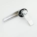 Construction Machinery Cabinet Door Handle Lock Bright Chrome Plated