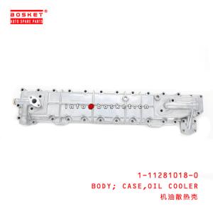 Wholesale 1-11281018-0 Isuzu Engine Parts Oil Cooler Body 1112810180 For NMR BN-6006 6BG1 from china suppliers