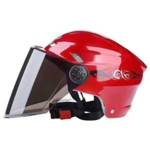 Wholesale Retro Motorcycle Helmet Fashion Open Half Face Helmet Electric Motorcycle Keep Warm Safe Helmet With CE Certificate from china suppliers