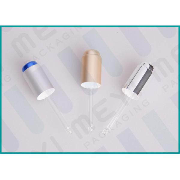 13/415 Aluminum Anodizing Press Push Button Dropper For Glass Vials