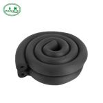 Colorful 60kg/M3 Rubber Foam Insulation Tube Textured Surface