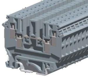 Wholesale SKJ-4/2X2 Din Rail Terminal Blocks Strong Versatility Full Specification from china suppliers