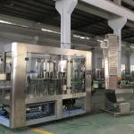 Plastic Automatic Water Bottle Filling Machine , Water Bottling Equipment