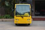 Low Speed 48V 5KW Mini Electric Sightseeing Car / 8 Seats Electric Shuttle Bus